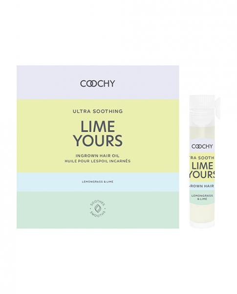 Coochy Lime Yours Ultra Soothing Ingrown Hair Oil .06 Oz/2 Ml
