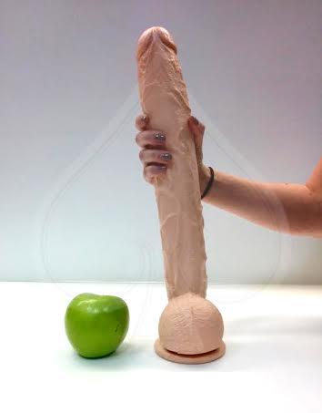 Dick Rambone 16.7 Inch Huge Dong Beige
