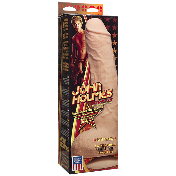 John Holmes Realistic C*Ck 12 Inch Beige