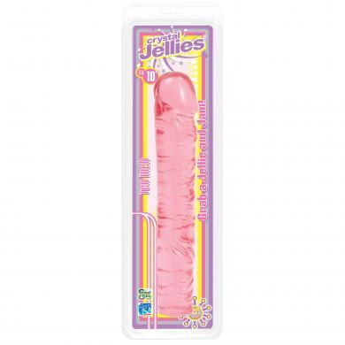 Classic Pink Jelly 10" Dildo