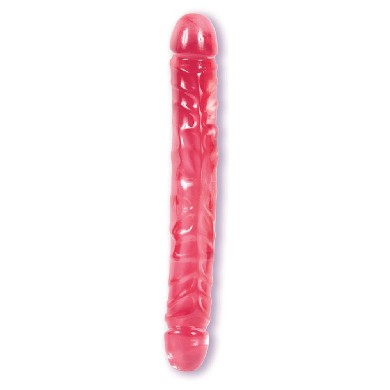 Jellies Jr Double Dong 12 Inch Pink