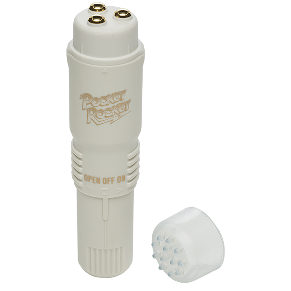 The Original Pocket Rocket White Massager