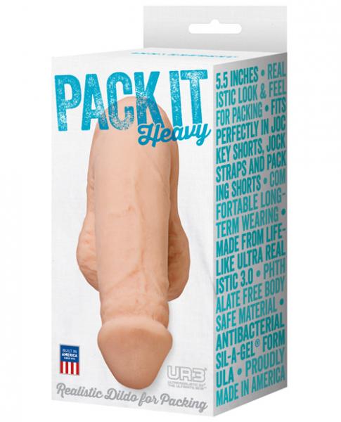 Pack It Heavy Realistic Dildo For Packing Beige