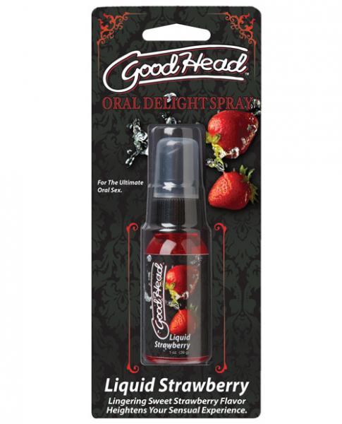 Good Head Oral Delight Spray Strawberry 1oz