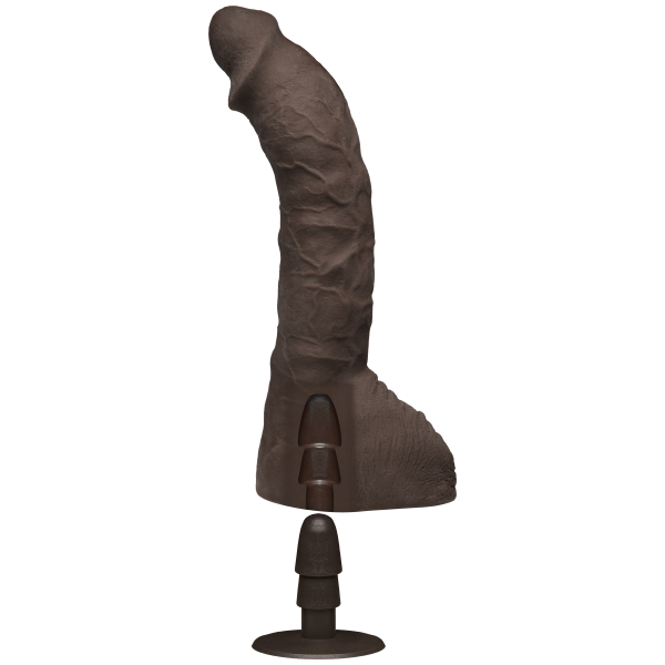 Prince Yahshua Ultraskyn 10.5 Inches Cock Brown Dildo