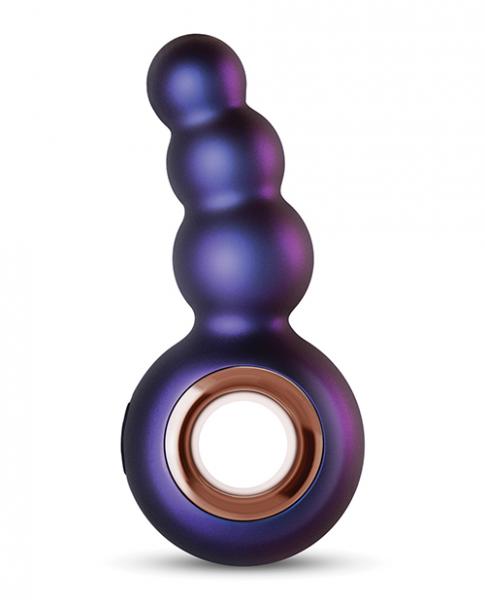 Hueman Outer Space Vibrating Anal Plug Purple