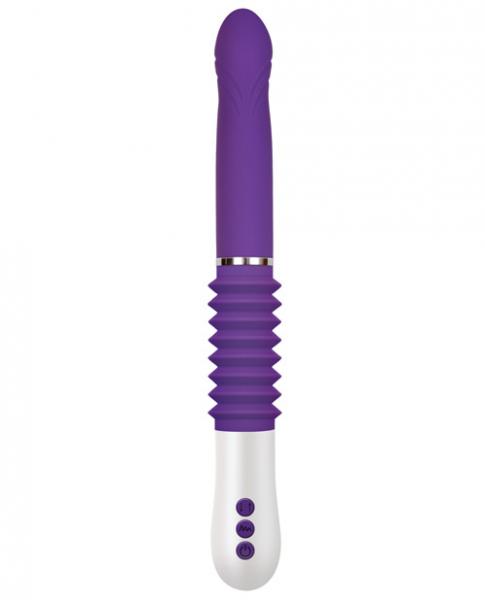 Infinite Thrusting Sex Machine Purple Vibrator
