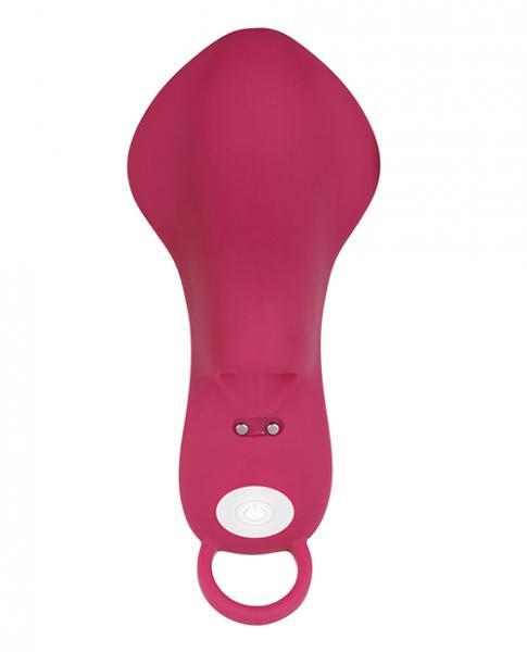Frisky Finger Rechargeable Bullet Vibrator Burgundy