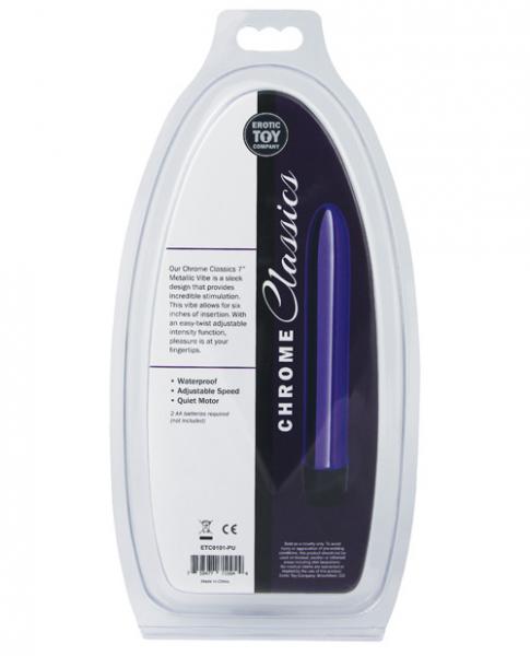 Etc Chrome Classic Metallic 7 Inches Vibe Purple