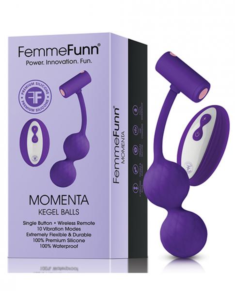 Femmefunn Momenta Kegel Balls Purple