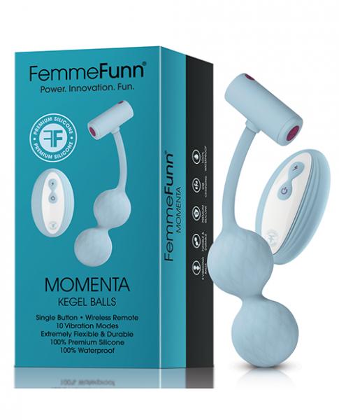Femmefunn Momenta Kegel Balls Light Blue