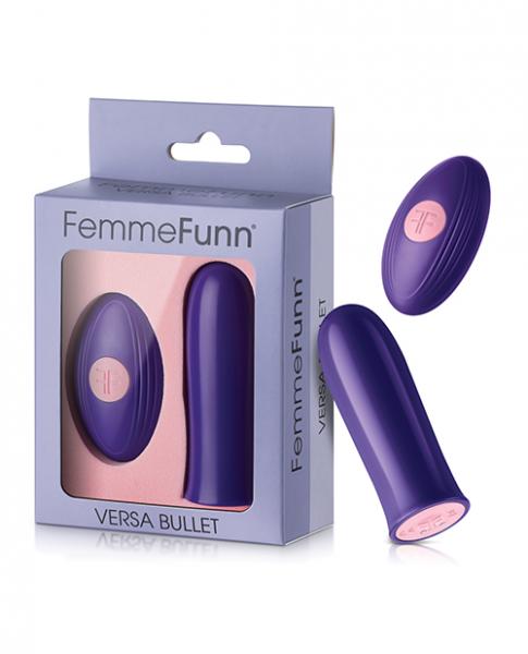 Femme Funn Versa Bullet W/Remote Dark Purple