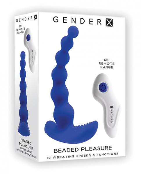 Gender X Beaded Pleasure Blue