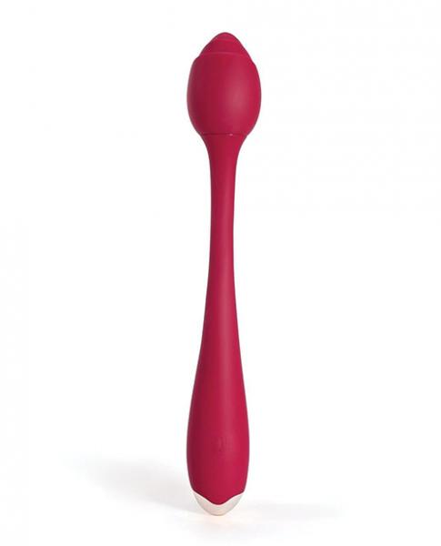 Rosette Clitoral & G Spot Vibrator Red