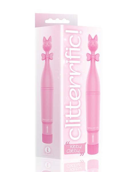 The 9's Clitterific! Kitty Clitty Clitoral Stimulator Pink