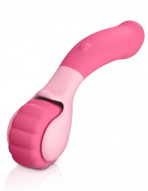 Jimmy Jane Evoke Sol O Vibrating Massage Wheel Pink
