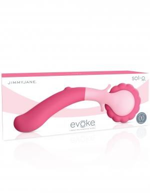 Jimmy Jane Evoke Sol O Vibrating Massage Wheel Pink