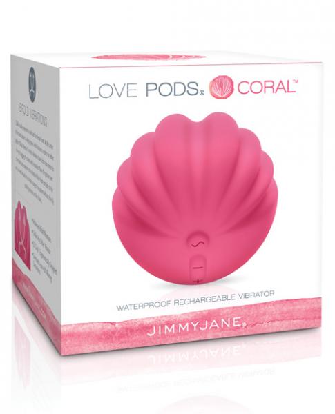 Jimmyjane Love Pods Coral Pink Vibrator