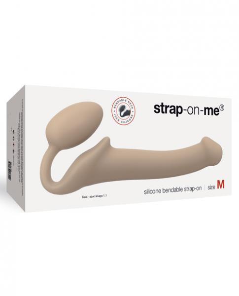 Strap On Me Bendable Strapless Strap On Medium Beige