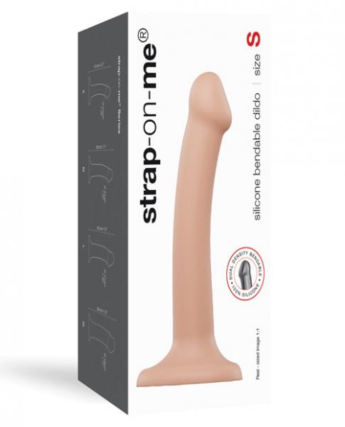 Strap On Me Silicone Bendable Dildo Small Beige