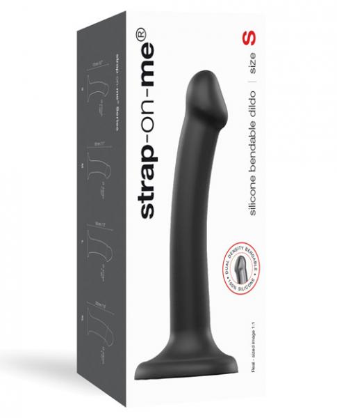 Strap On Me Silicone Bendable Dildo Small Black