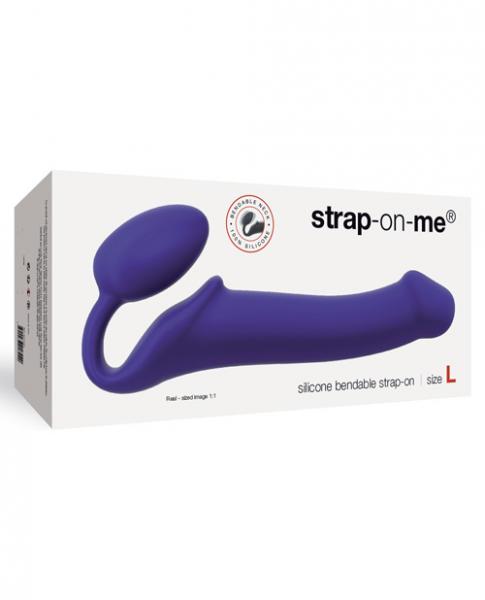 Strap On Me Bendable Strapless Strap On Large Purple