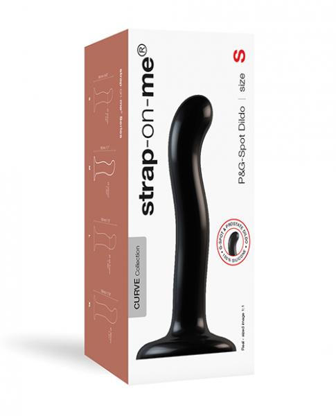 Strap On Me Silicone P&G Spot Dildo Small Black