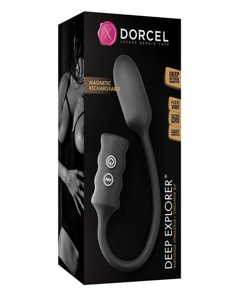 Dorcel Deep Explorer Egg Vibrator Black