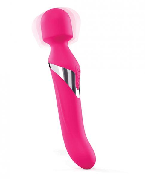 Dorcel Dual Orgasm Wand Magenta Pink Vibrator
