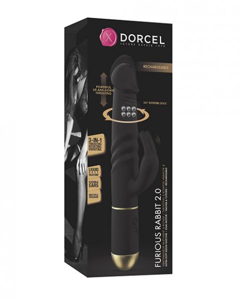 Dorcel Thrusting & Spinning Furious Rabbit 2.0 Black