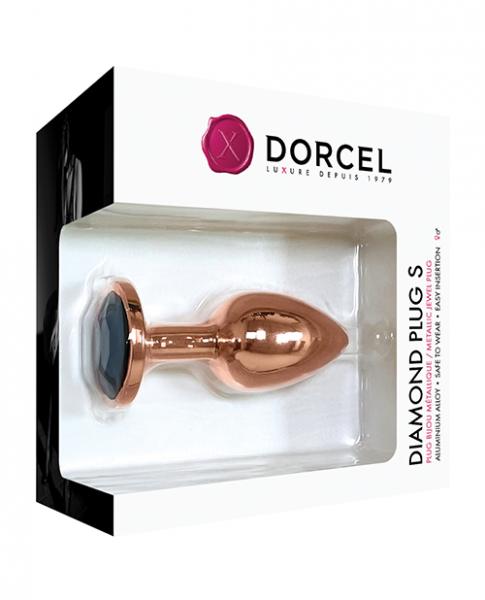 Dorcel Aluminium Bejeweled Diamond Plug Rose Gold Small