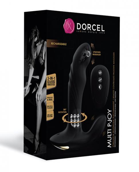 Dorcel P Joy Double Action Prostate Massager Black