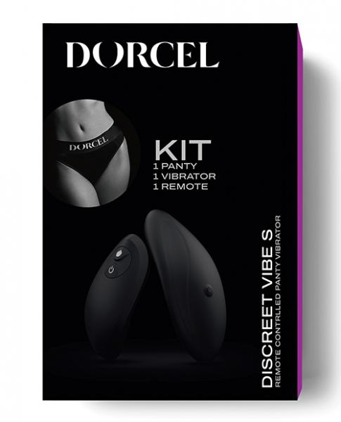 Dorcel Discreet Panty Vibe W/Panty Large Black