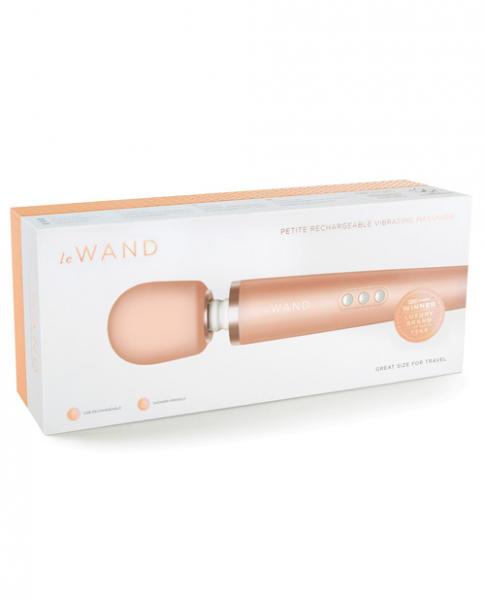Le Wand Petite Rechargeable Massager Rose Gold