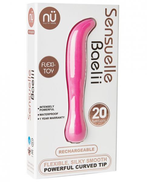 Sensuelle Baelii Flexible G Spot Vibe 20 Functions Pink