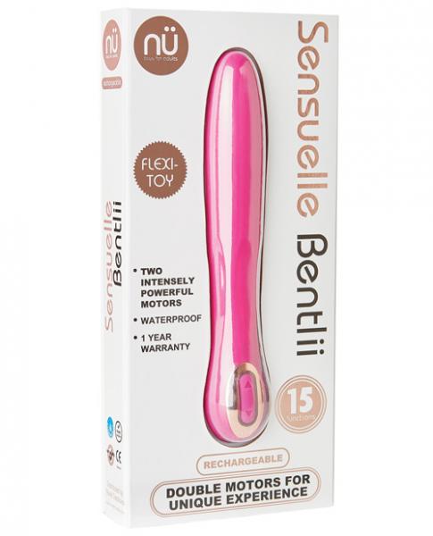 Sensuelle Bentlii 2 Motors Flexible Vibe Pink