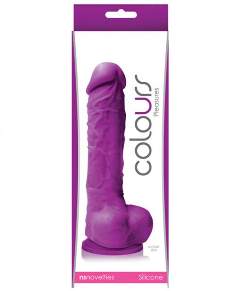 Colours Pleasures 5" Dildo Purple