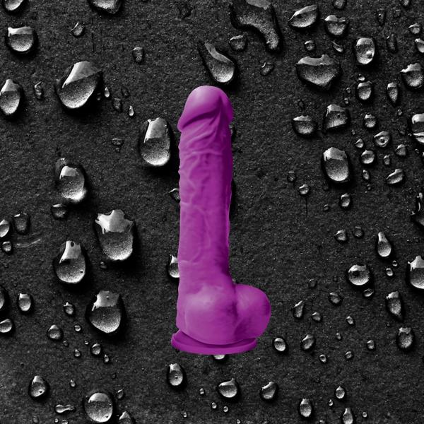 Colours Pleasures 5" Dildo Purple