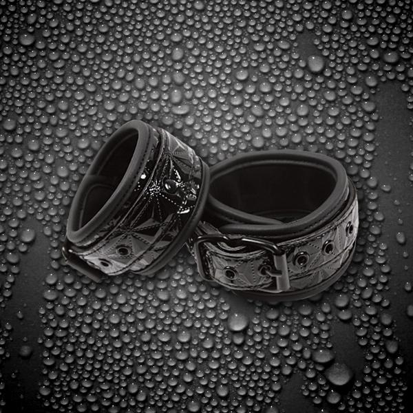 Sinful Black Wrist Cuffs