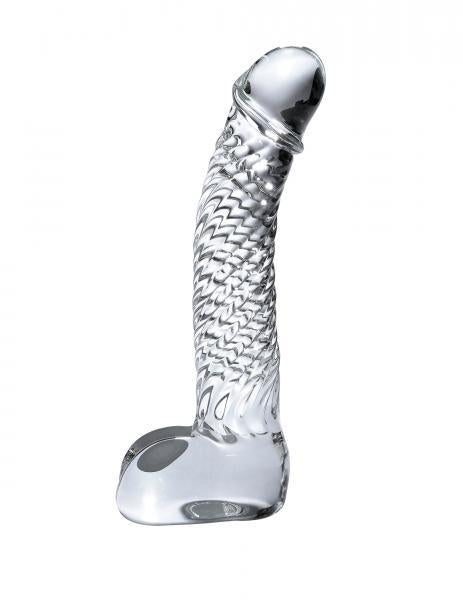 Icicles No 61 Glass Massagers G Spot Dildo Clear