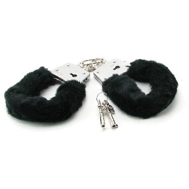 Beginner's Furry Cuffs Black