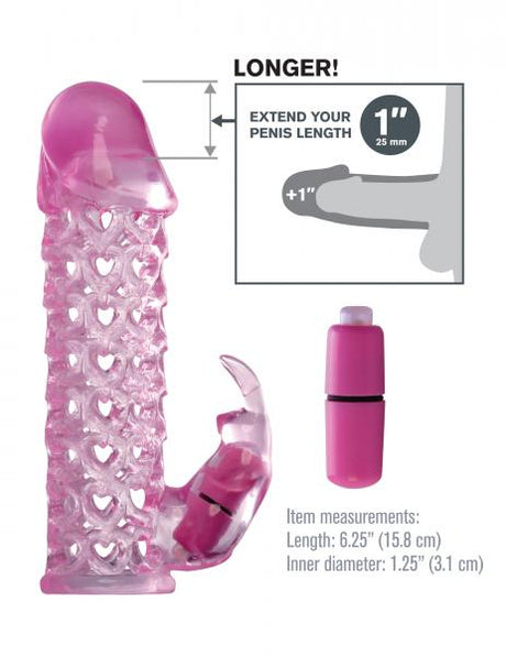 Fantasy Vibrating Couples Cage Pink