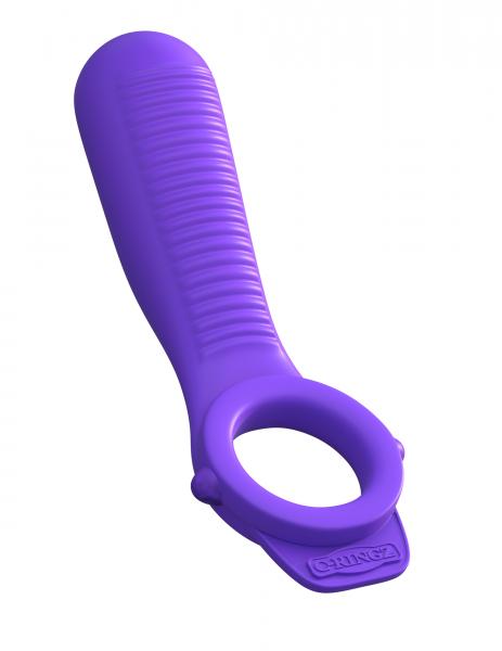 Fantasy C Ringz Ride N Glide Couples Ring Purple