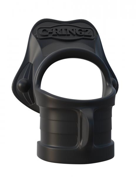 Fantasy C Ringz Rock Hard Ring & Ball Stretcher Black