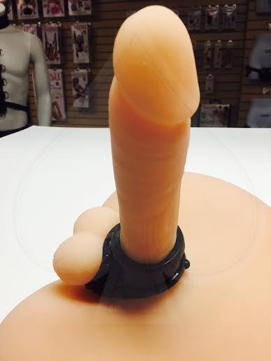 Rock Hard Cock Pipe Cock And Ball Gear Black