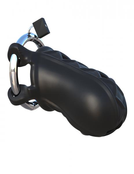 Fantasy C Ringz Extreme Silicone Cock Blocker Black