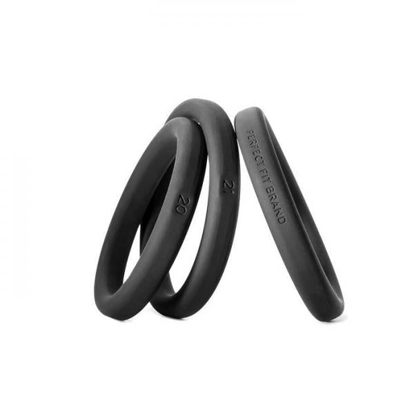 Xact Fit 3 Ring Kit L/Xl Black Silicone