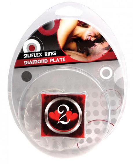 Heart To Heart Cock Ring Sili Flex Mega Clear