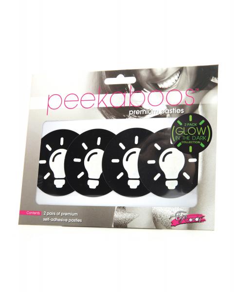 Peekaboos Glow In The Dark Light Bulb Pack Of 2