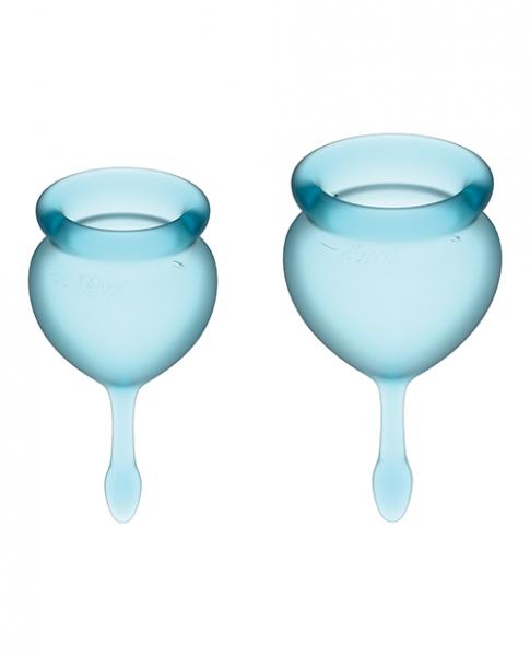 Satisfyer Feel Good Menstrual Cup Light Blue